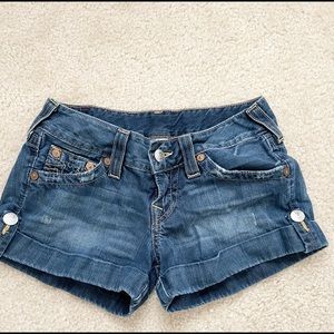 True Religion Jean Shorts